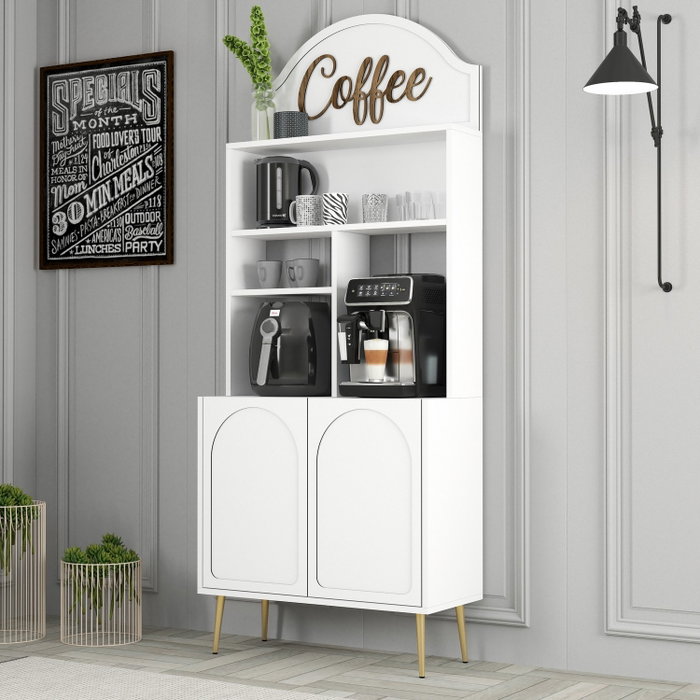 Hanah Home Lyon 80 Blanco y Oro Hanah Home Lyon 80 Blanco y Oro